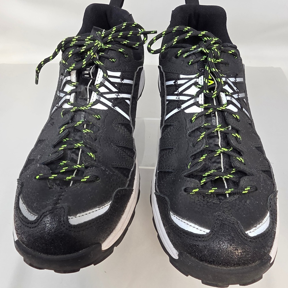 Fila All Terrain Trail Running Shoes Mens 9 Black Lime Green 1JM01275-016 Exc - Picture 16 of 16